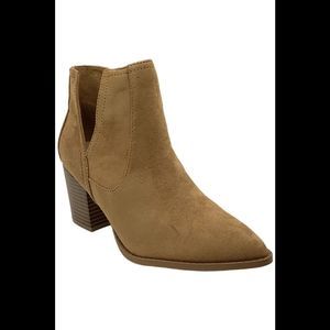 NinetinGel Women's Dimly Ankle Boots Taupe - Medium